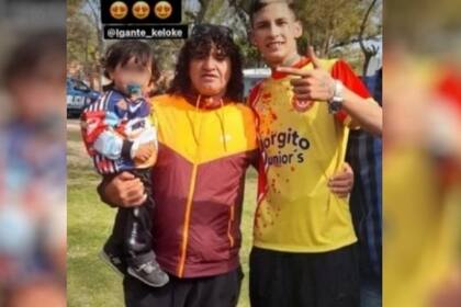 L-Gante, con Máximo Ariel Cantero, El Viejo, fundador del clan de Los Monos