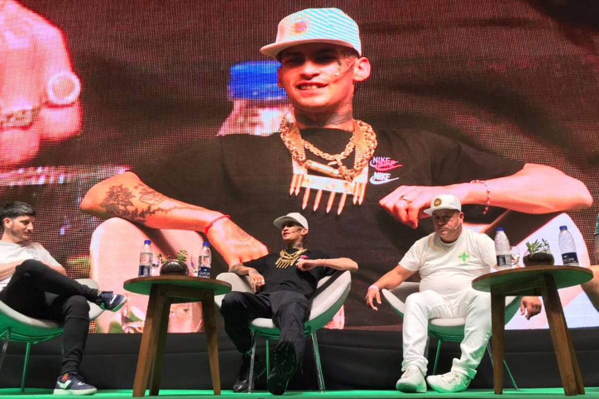 L-Gante en la expocannabis 2022