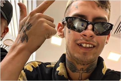 L-Gante fue arrestado en su casa, ubicada en un country