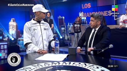 L-Gante fue invitado a Los Mammones