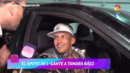 L-Gante habló sobre el lanzamiento de Tamara Báez como cantante