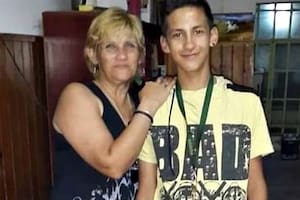 L-Gante junto a su madre