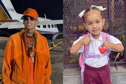 L-Gante le compró un costoso regalo a su hija por el inicio de clases