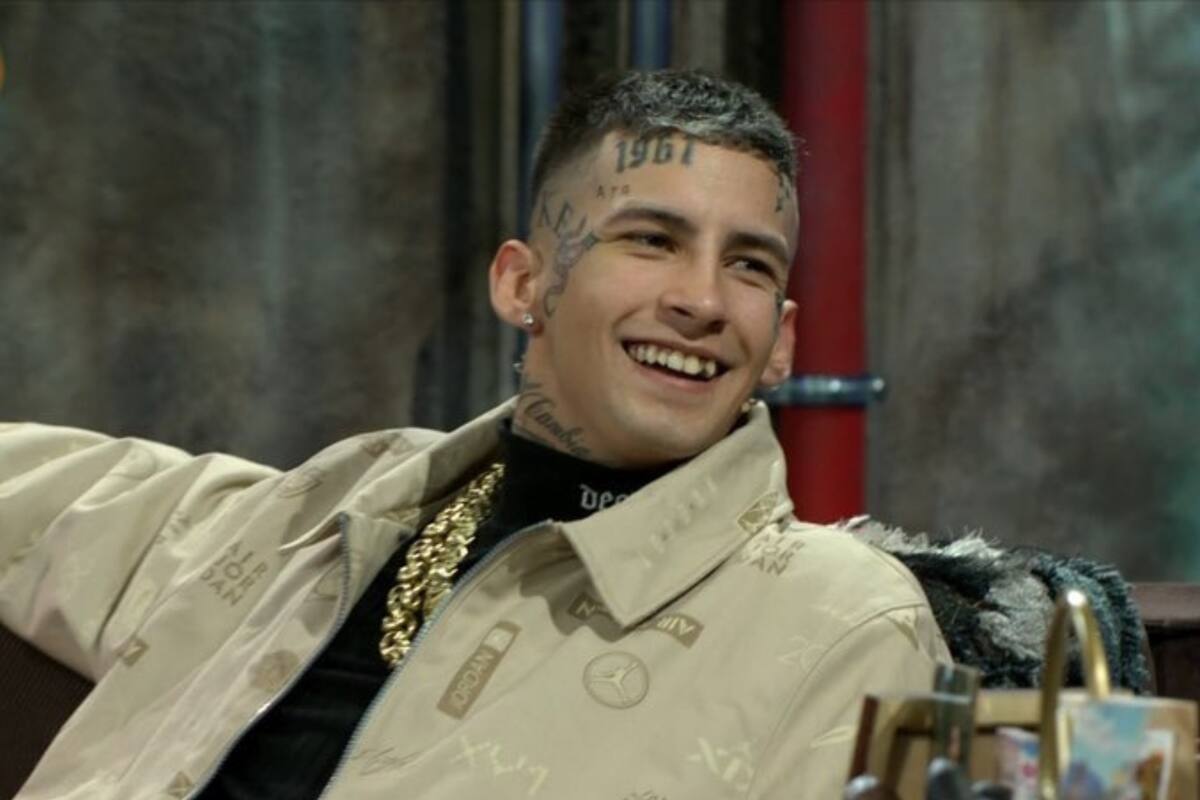 L-Gante lució su nueva dentadura de oro y diamantes en las redes