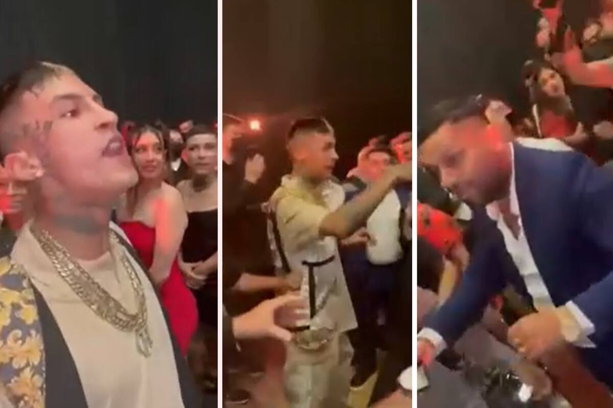 L-Gante protagonizó una feroz pelea con Cristian Manzanelli, que era el representante de Yao Cabrera