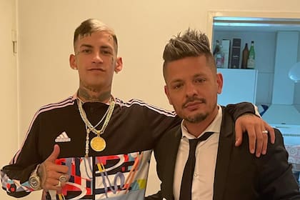 L-Gante y su abogado Alejandro Cipolla