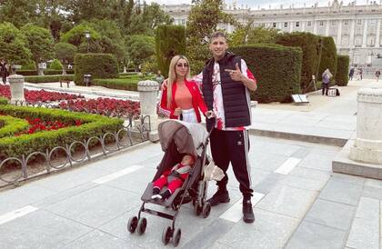 L-Gante y Tamara Báez tuvieron juntos a Jamaica Foto/Instagram: @tamibaez429