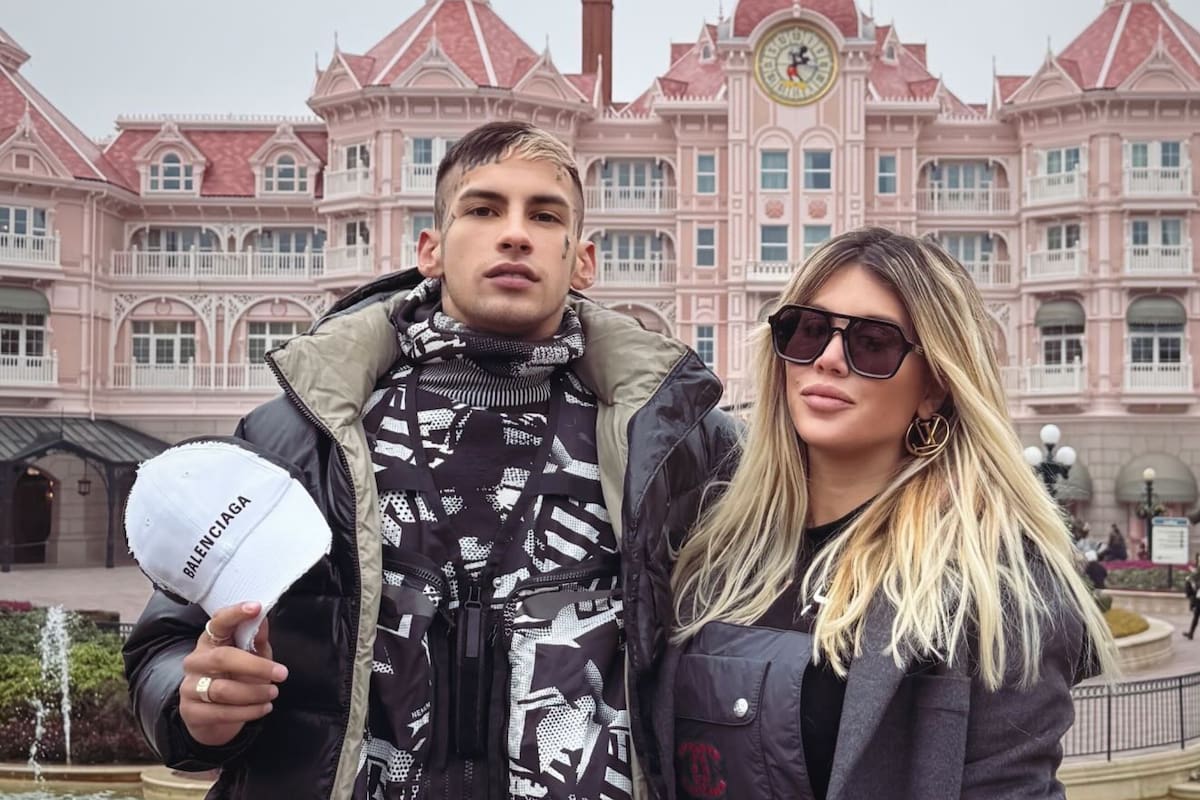 L-Gante y Wanda Nara, una relación fugaz, pero cargada de pasión