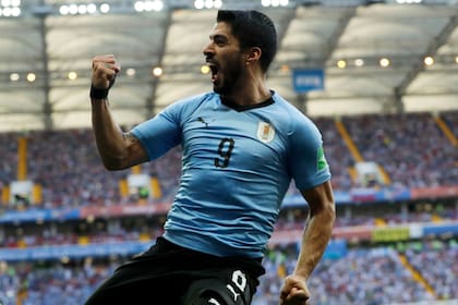 Luis Suárez, sinónimo de gol para Uruguay