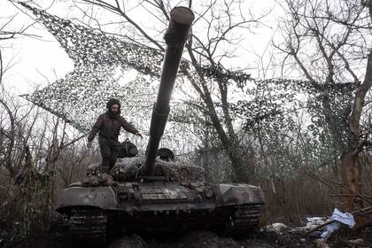 La 72a. Brigada de Ucrania cerca de Vuhledar, en la región de Donetsk