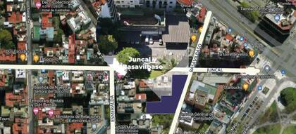 La ABBE subastará un terreno ubicado en Juncal al 724, entre Basavilbaso y Esmeralda, el próximo 1 de agosto, con un precio base de US$11.772.512,10