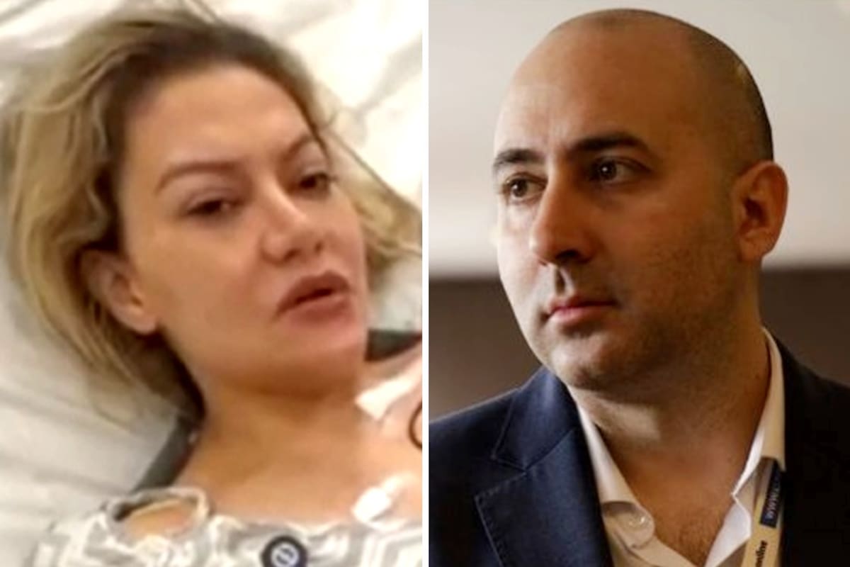 La abogada Nadia Beller junto a Fernando Cerimedo, su pareja y exasesor de Javier Milei