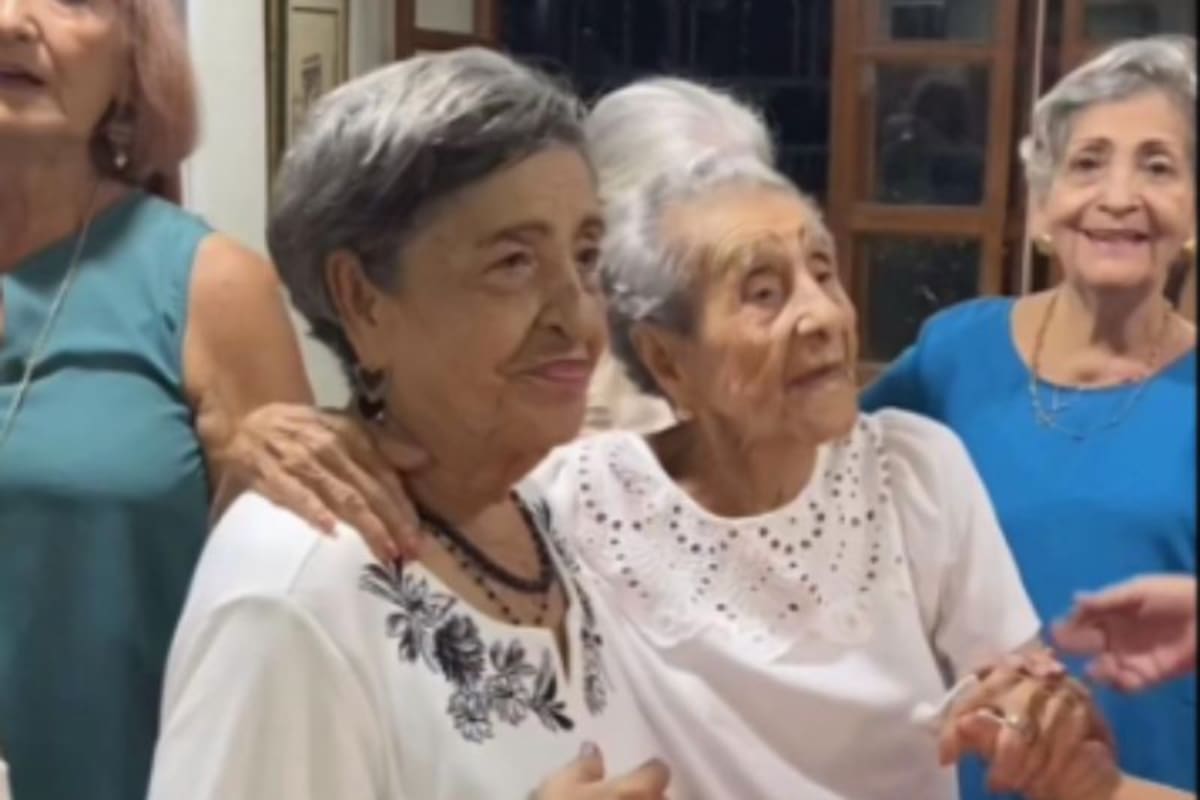 La abuela Reca se volvió tendencia en redes sociales por su increíble vitalidad