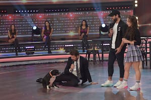 La Academia: Agustín “Cachete” Sierra se llevó el mejor puntaje y lo celebró con su perra Marta