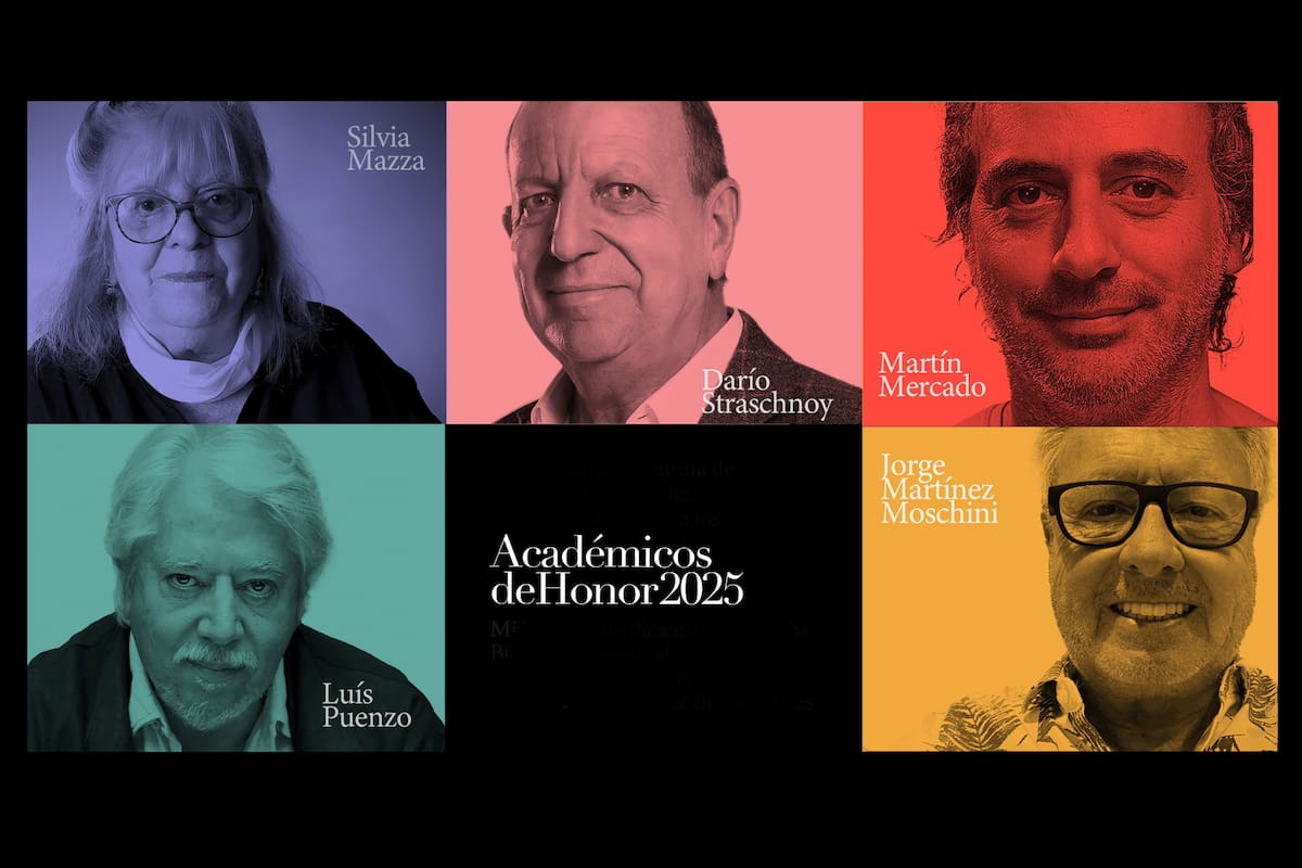 La Academia Argentina de la Publicidad distingue a los Académicos de Honor 2025.
