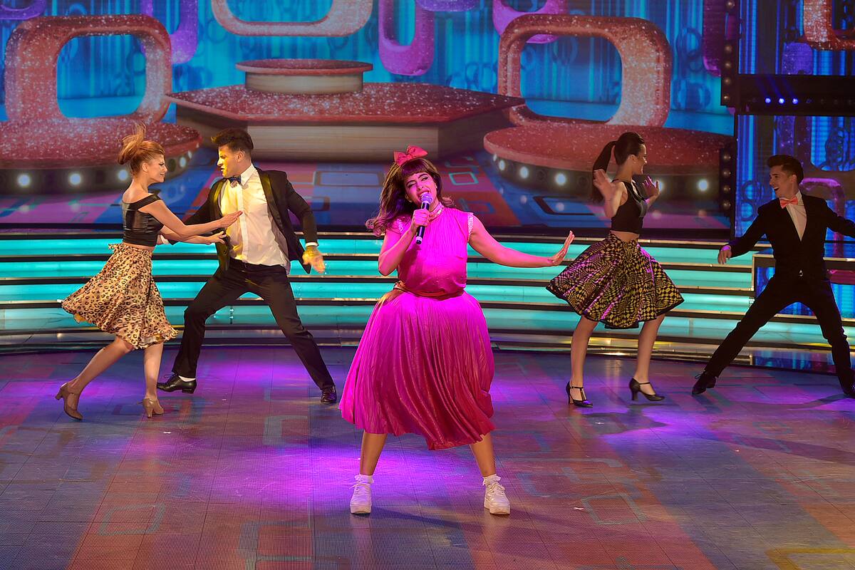 La Academia: Celeste Muriega se llevó todos los aplausos en la ronda de comedia musical