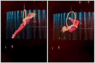 Impactante accidente en el Cirque du Soleil: una acróbata rusa sufrió una fuerte caída