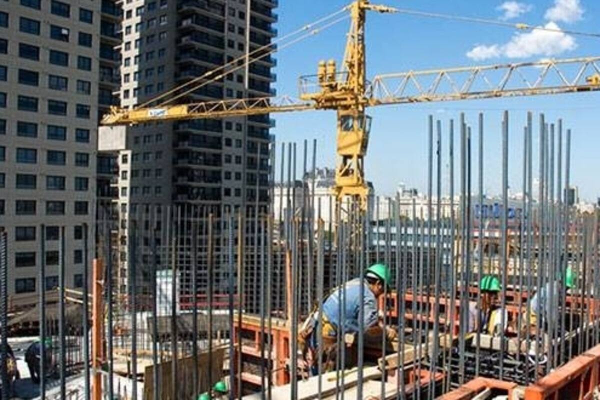 La actividad de la construcción registró una caída de 5,2% en 2019