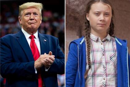La activista ambiental Greta Thunberg respondió públicamente a un tuit del presidente Donald Trump: "Tiene que trabajar en su manejo de la ira", expresó