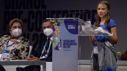 La activista contra el cambio climático Greta Thunberg