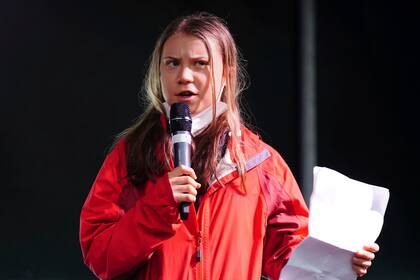 La activista sueca Greta Thunberg