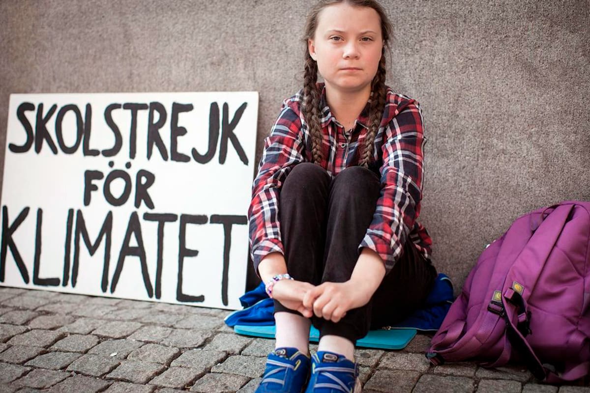 La activista sueca parafraseó un tuit del presidente saliente de los Estados Unidos justo cuando dejaba la Casa Blanca