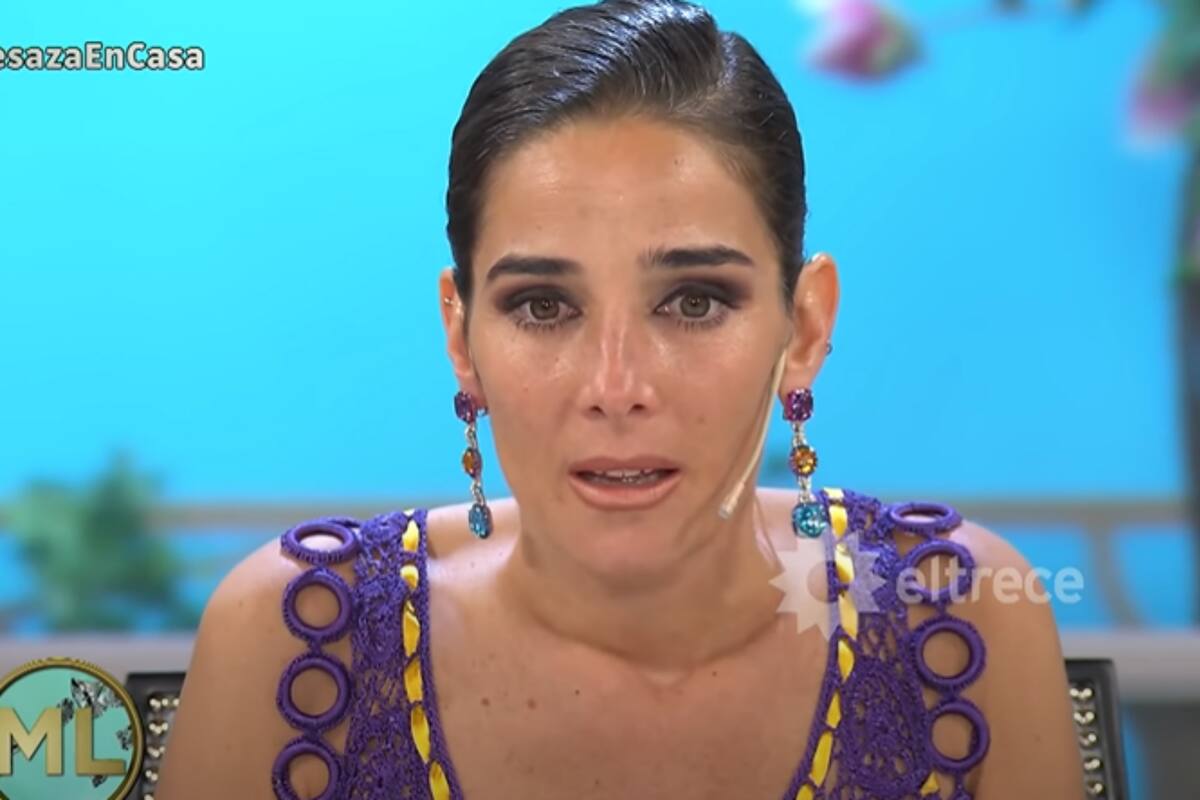 La actriz ayudó a un joven y a su perra herida a ir a una veterinaria. Fuente: El Trece