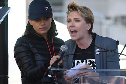 La actriz brindó un fuerte discurso frente a medio millón de personas, en la Marcha de las Mujeres