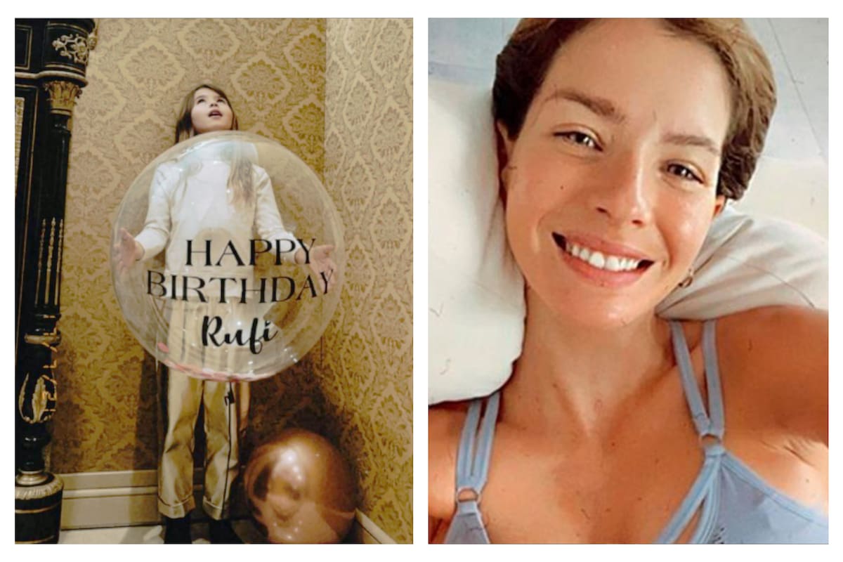 La actriz celebró el cumpleaños de su hija Rufina con un lujoso pijama party en un hotel cinco estrellas