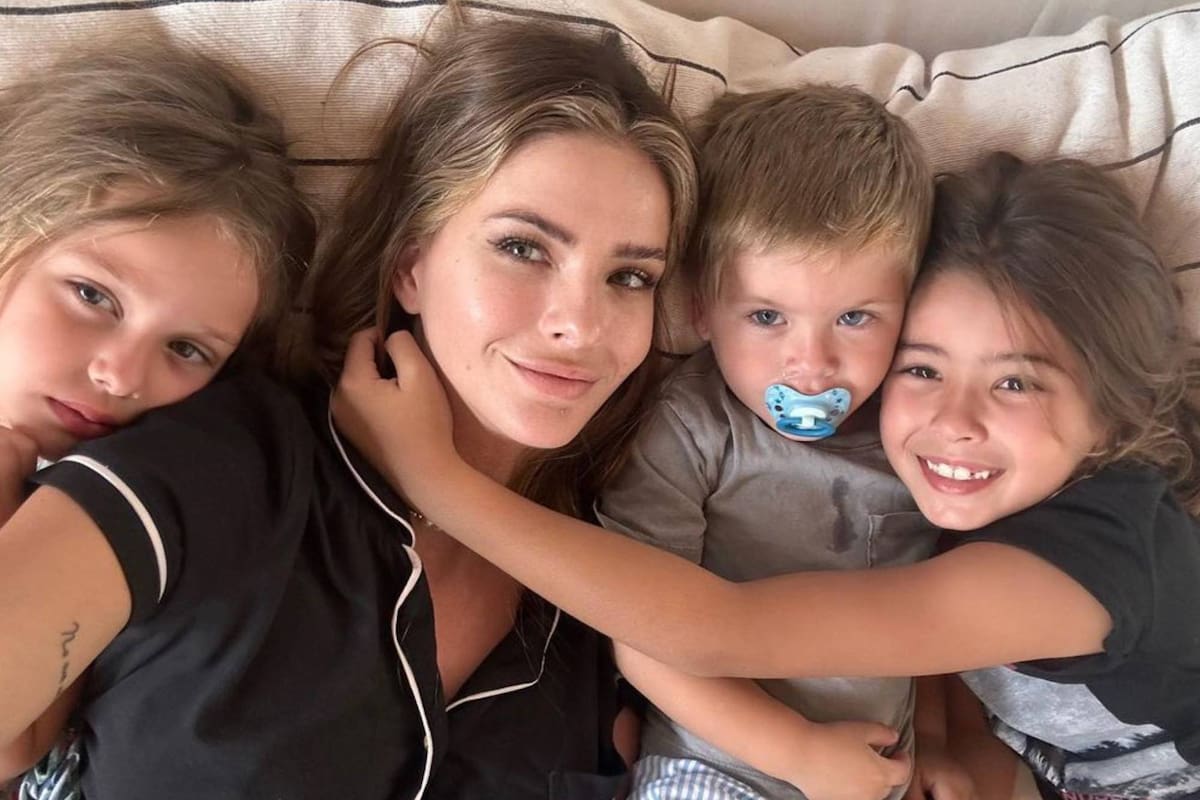 La actriz celebró Halloween junto a sus hijos (Foto Instagram @sangrejaponesa)