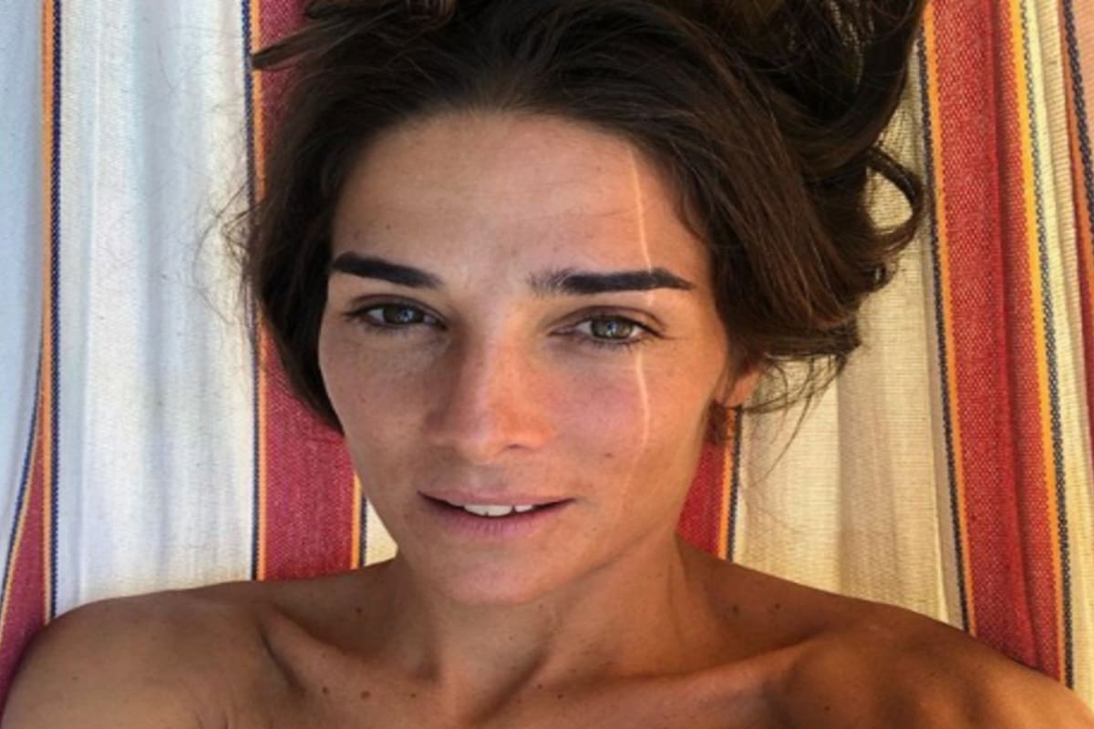 La actriz compartió la imagen con sus seguidores desde Mar del Plata, donde se encuentra haciendo temporada junto a Luciano Cáceres.