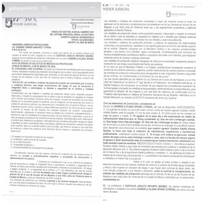 La actriz compartió los documentos oficiales (Crédito: Instagram/@gabyspanictv)
