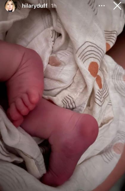 La actriz compartió su felicidad en las redes sociales ante la llegada de su nueva hija