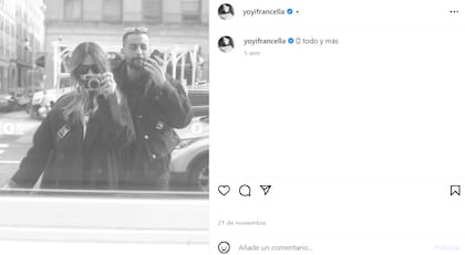 La actriz compartió un romántico posteo con su pareja