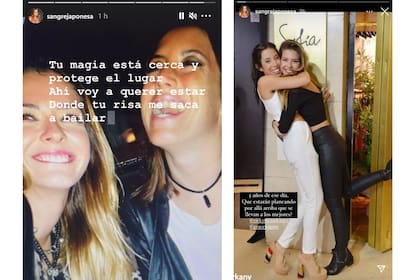 La actriz compartió varias fotografías junto a Sofía Sarkany y lanzó una profunda reflexión