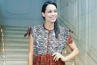 Rosario Dawson, de novia con un senador norteamericano