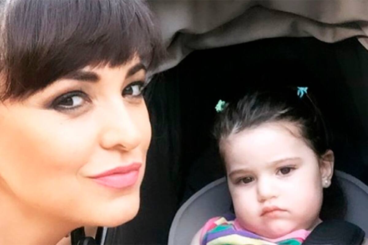 La actriz contó cómo afronta la crianza de su hija Hanna, de un año y nueve meses, y qué es lo que pretende del padre de la pequeña