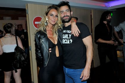 La actriz de Desnudos y el locutor acapararon todas las miradas