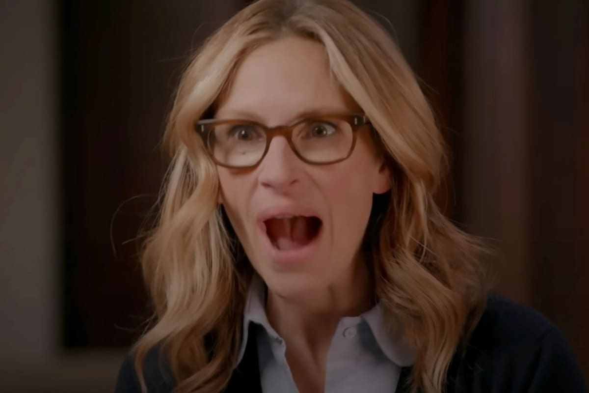 La actriz de Mujer bonita y una sorpresa indisimulable