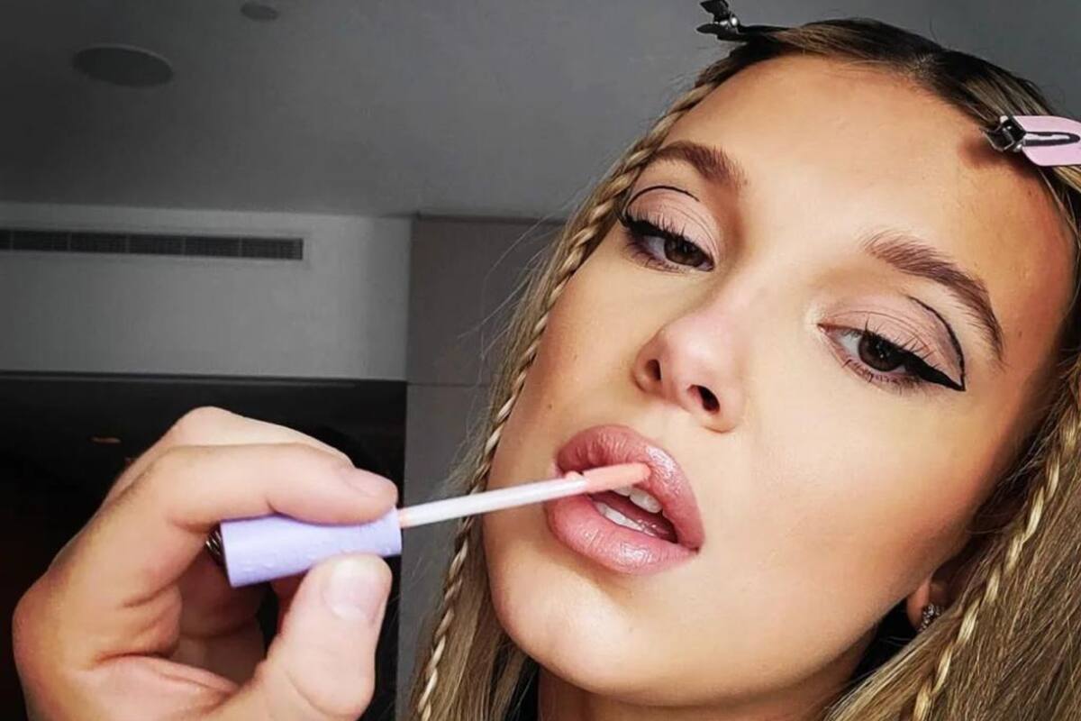 La actriz de Stranger Things, Millie Bobby Brown, sorprendió a sus fanáticos con una rutina de maquillaje para lucir muy natural