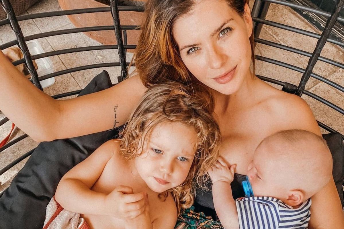 La actriz dejó en evidencia el gran parecido con su hijo (Foto Instagram @sangrejaponesa)