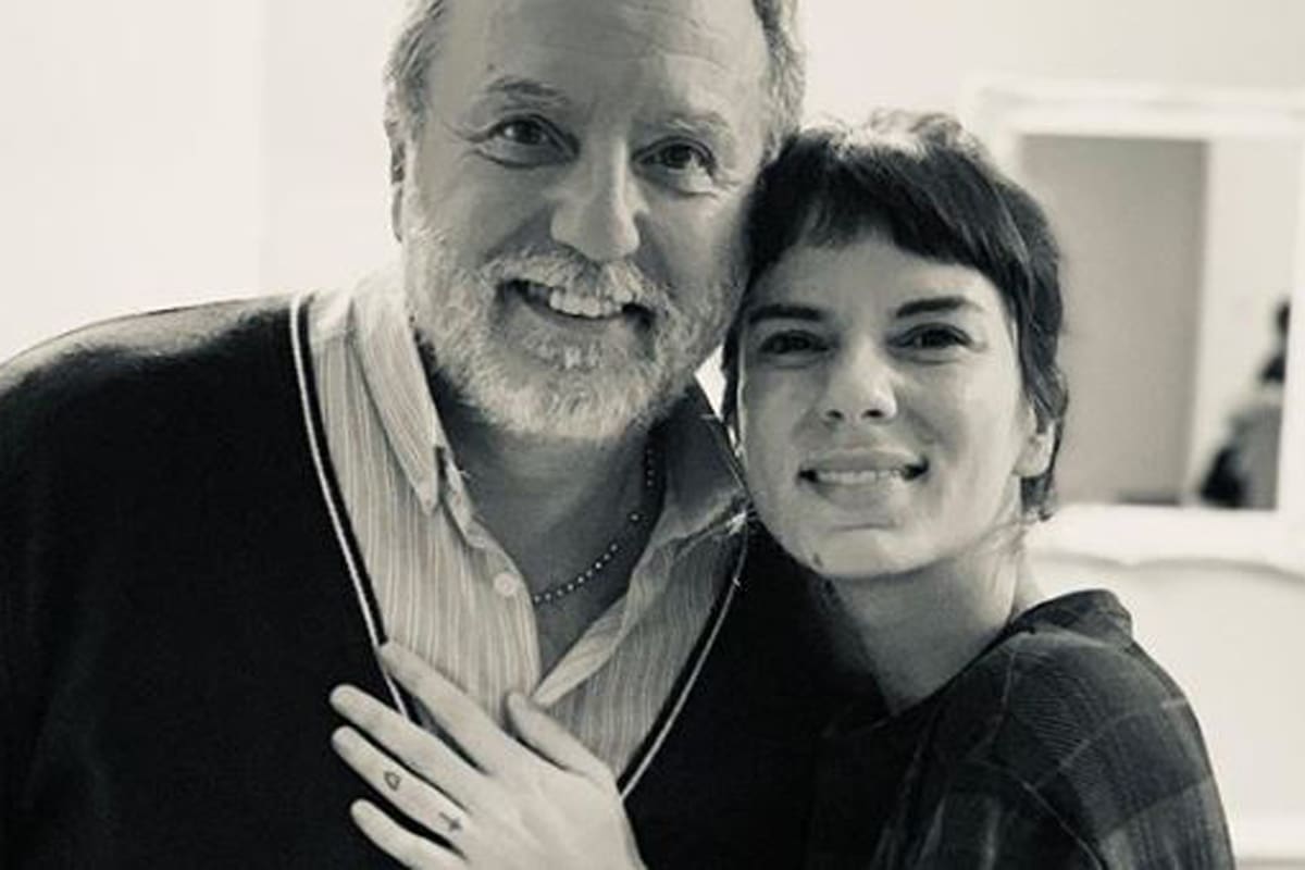 La actriz despidió a su papá en las redes sociales