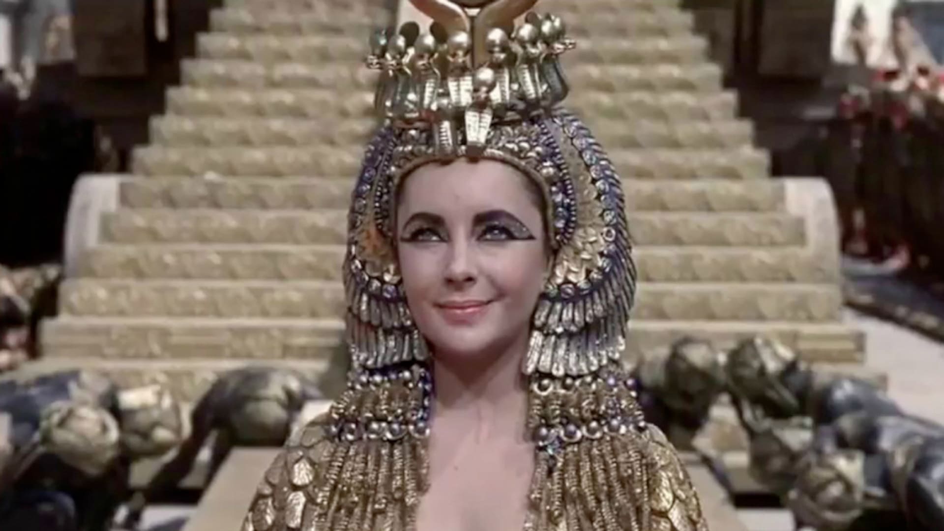 Claudette Colbert, otra de las actrices que han dado vida a Cleopatra VII