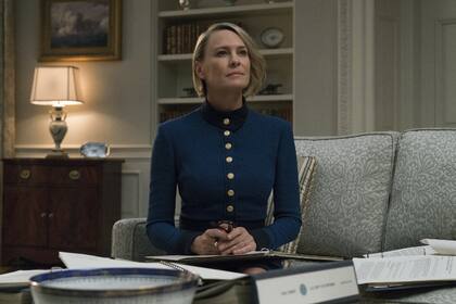 La actriz en la ficticia Casa Blanca, que ahora ocupará en solitario