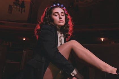 La actriz, en la flamante "Shiva Baby"