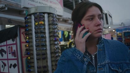 La actriz en una escena crucial de Zero Fucks Given
