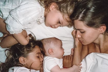 La actriz es madre de tres niños