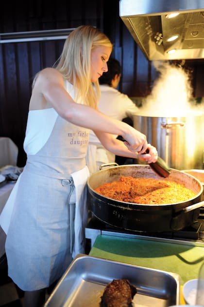 La actriz es una apasionada de la cocina y escribió libros con recetas saludables, que fueron su primer emprendimiento exitoso.