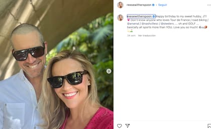 La actriz felicitó a su esposo en su cumpleaños