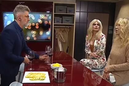 La actriz fue invitada a un programa de televisión